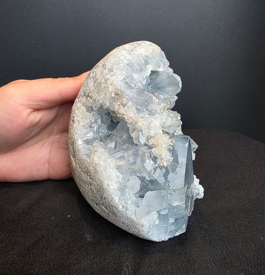 A Grade Celestite Egg from Madagascar