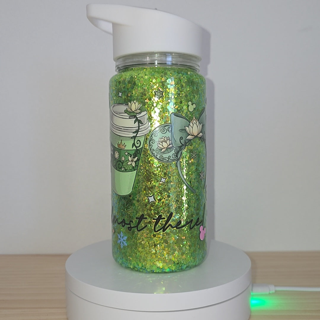 Disney Princess Tiana Snowglobe Drink Bottle 10oz