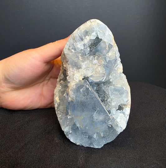A Grade Celestite Egg from Madagascar