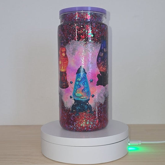 Lava lamps Pre-made Snowglobe Tumbler 20oz