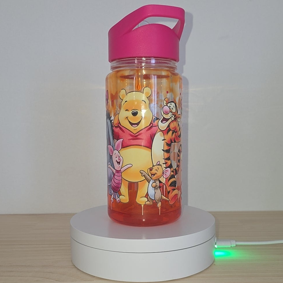Winnie the Pooh Pre-made Snowglobe Drink Bottle 10oz