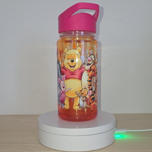 Winnie the Pooh Pre-made Snowglobe Drink Bottle 10oz