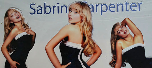 Sabrina Carpenter UV DTF wrap