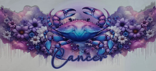 Cancer Star Sign UV DTF wrap