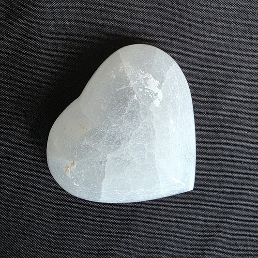 Selenite heart bowl (mini)
