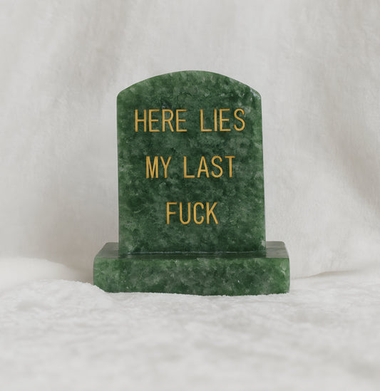 Tree Agate Tombstone