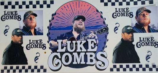 Luke Combs UV DTF wrap