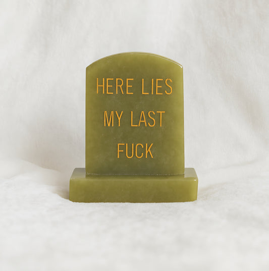 Serpentine Tombstone