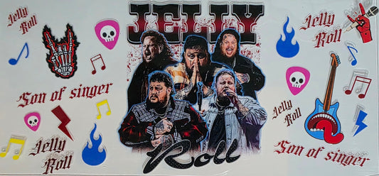 Jelly Roll UV DTF wrap