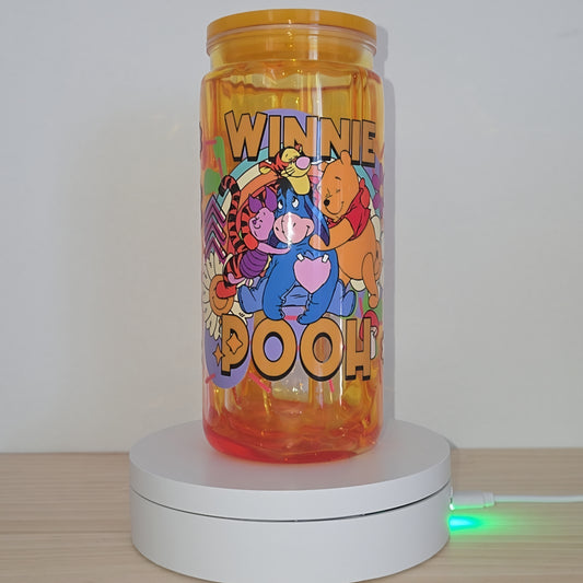 Winnie the Pooh Snowglobe Tumbler 20oz